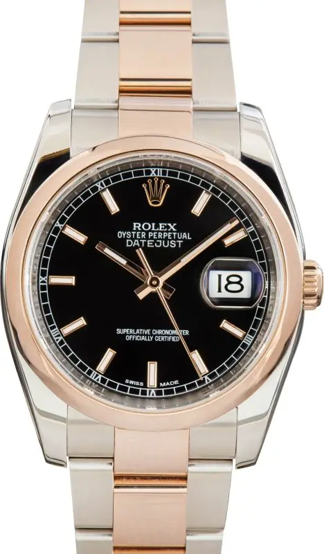 Clean Factory Supreme Rolex Datejust 116201 Two-Tone Clone