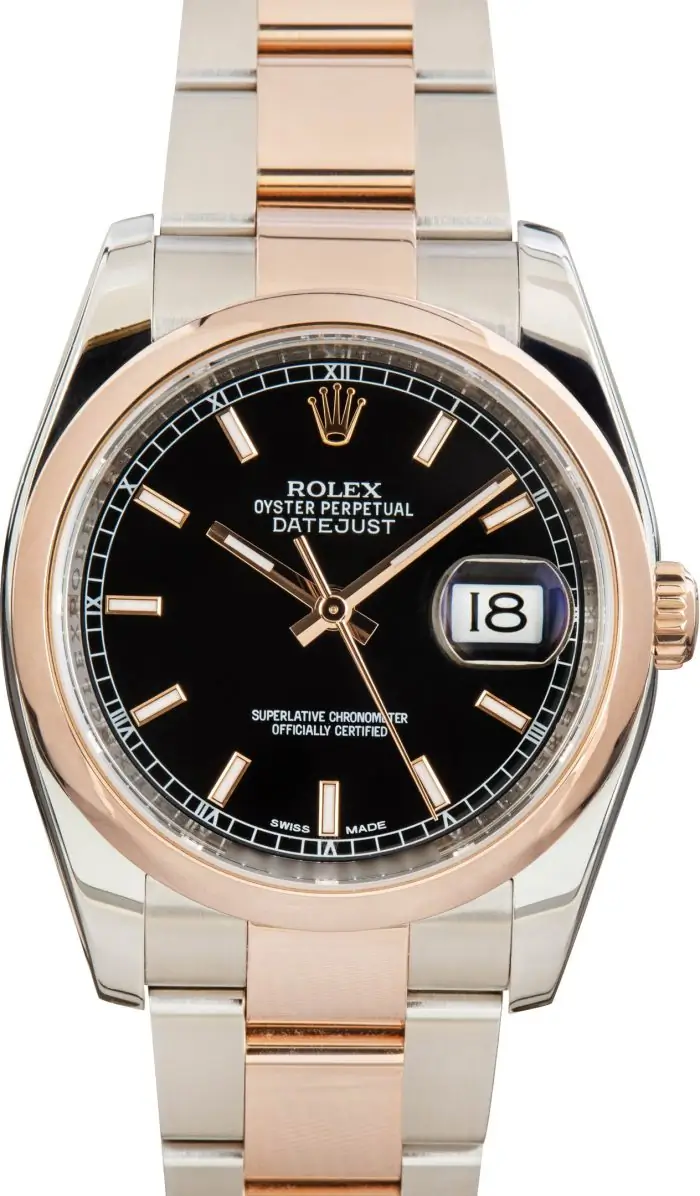 Clean Factory Supreme Rolex Datejust 116201 Two-Tone Clone - Image 2