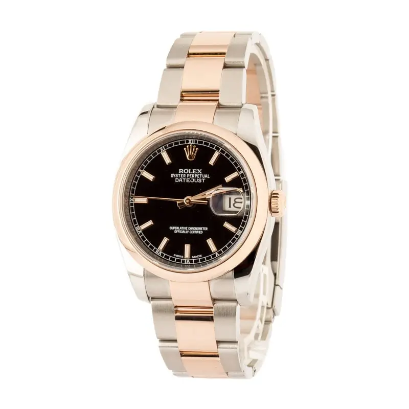 Clean Factory Supreme Rolex Datejust 116201 Two-Tone Clone