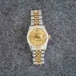 Cheapest Rolex Datejust 16013 Steel Gold 36mm Champagne Dial - Image 5