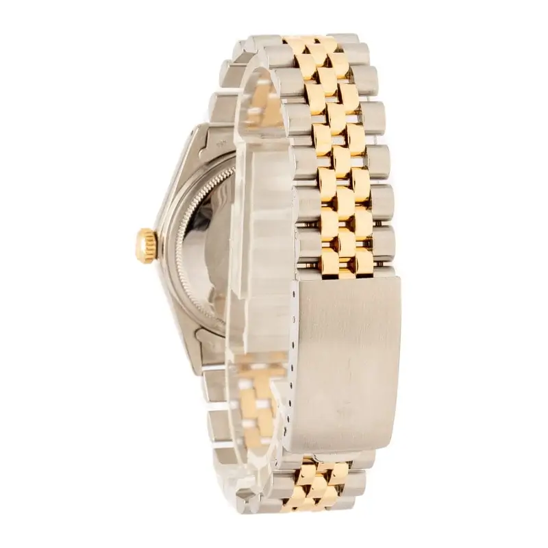 Cheapest Rolex Datejust 16013 Steel Gold 36mm Champagne Dial
