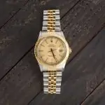 Cheapest Rolex Datejust 16253 Champagne Tapestry 36mm Thunderbird - Image 6