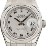 Clean Factory Supreme Rolex Datejust 179160 Rhodium Roman Dial
