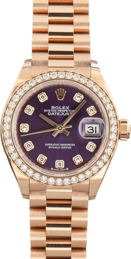 Cheapest Supreme Rolex Lady-Datejust 28mm Everose Gold 2023