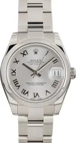 Cheapest Rolex Datejust 31 Rhodium Roman 178240 Super Clone