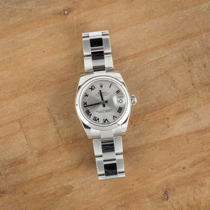 Cheapest Rolex Datejust 31 Rhodium Roman 178240 Super Clone - Image 5