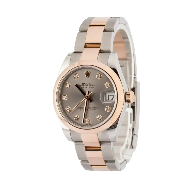 Clean Factory Supreme Rolex Datejust 31 Ref 178241 Diamond Dial