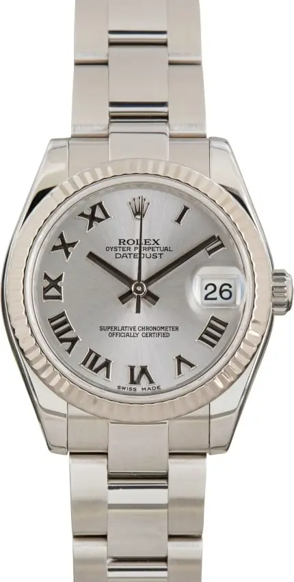 Cheapest Rolex Datejust 31 Rhodium Roman 178274 Supreme Clone