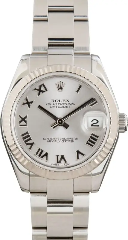 Clean Factory Supreme Rolex Datejust 31 Rhodium Dial 178274