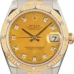 Cheapest Supreme Rolex Datejust 31 Champagne MOP Diamond Watch