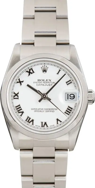 Cheapest Supreme Rolex Datejust 31 White Roman 78240 Clone