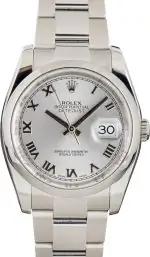 Cheapest Rolex Datejust 36 Steel Roman Dial 116200 Supreme