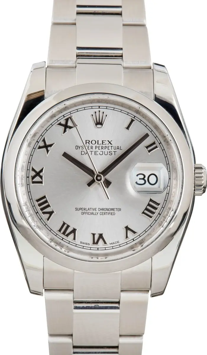 Cheapest Rolex Datejust 36 Steel Roman Dial 116200 Supreme - Image 2