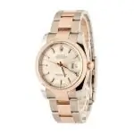 Cheapest Rolex Datejust 116201 Silver Dial 36mm Steel Rose Gold - Image 3