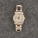 Cheapest Rolex Datejust 116201 Silver Dial 36mm Steel Rose Gold - Image 6