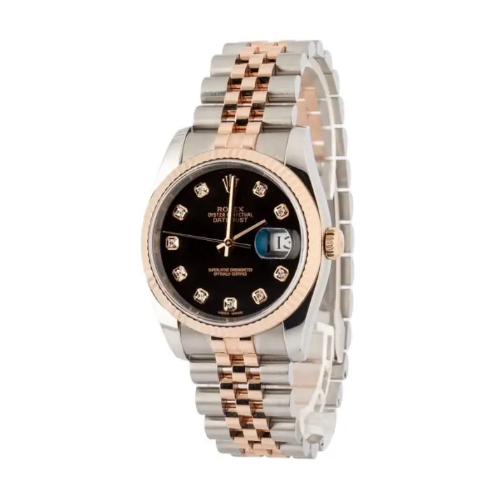 Clean Factory Supreme Rolex Datejust 36 116231 Black Diamond - Image 3