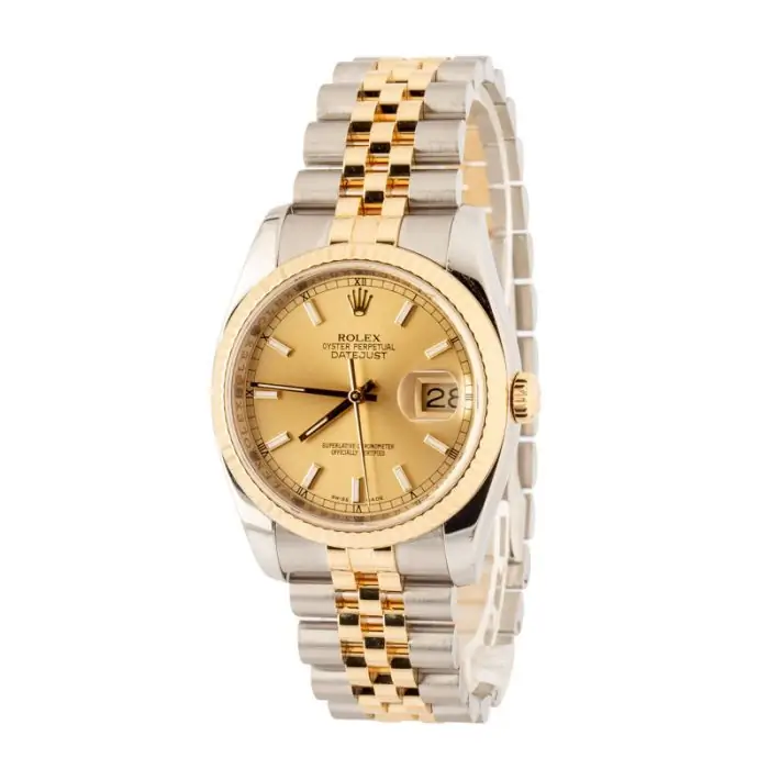 Cheapest Rolex Datejust 36 116233 Champagne Index Super Clone - Image 3
