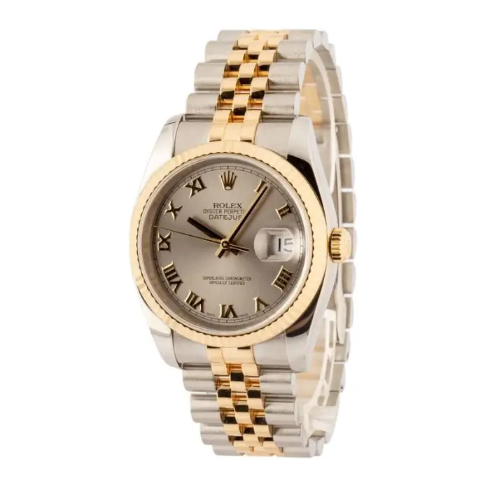 Supreme Rolex Datejust 36 116233 Slate Roman Clean Factory - Image 3
