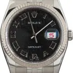 Cheapest Rolex Datejust 36 Ref 116234 Black Jubilee Super Clone