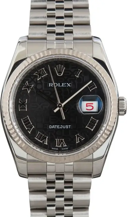 Cheapest Rolex Datejust 36 Ref 116234 Black Jubilee Super Clone