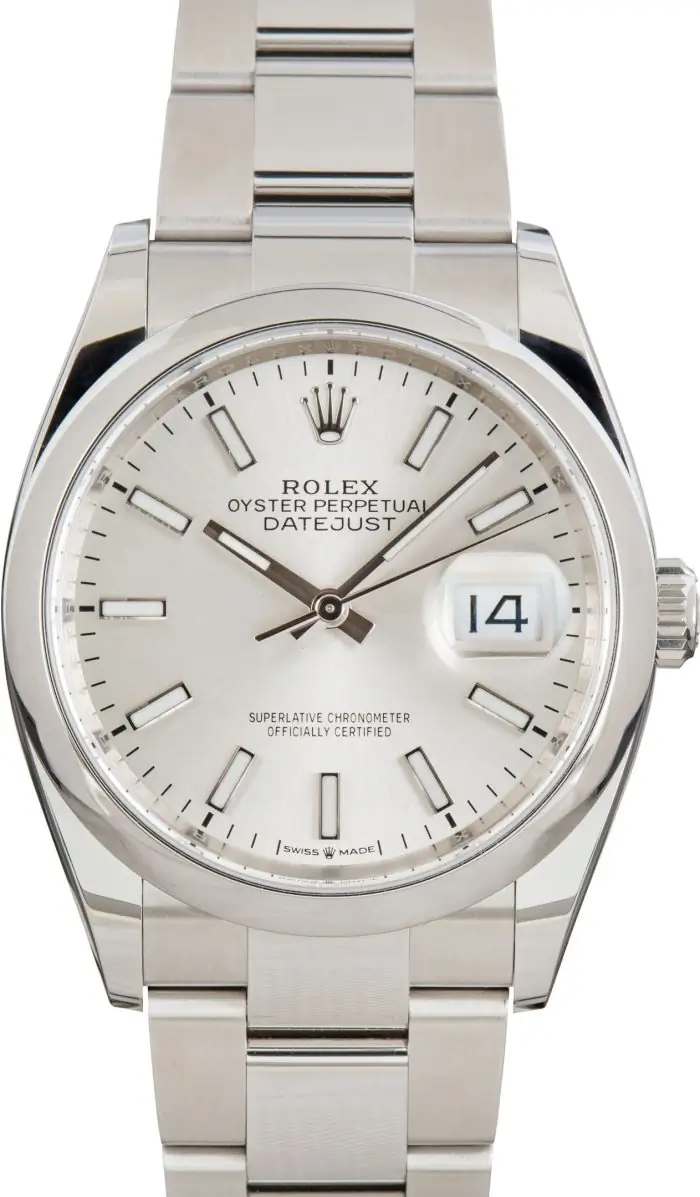 Clean Factory Supreme Rolex Datejust 126200 Silver Dial 36mm - Image 2