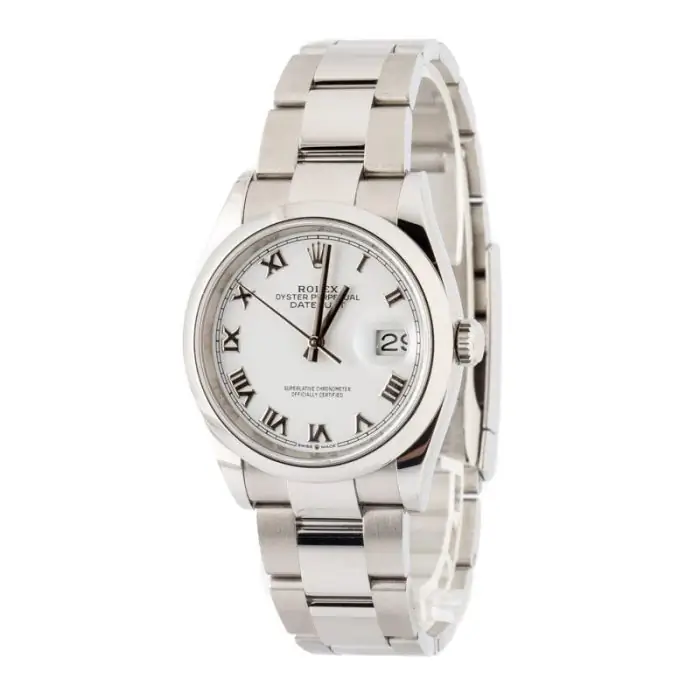 Cheapest Rolex Datejust 36 126200 White Roman Dial - Image 3