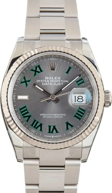 Cheapest Rolex Datejust 36 Wimbledon 126234 Clean Factory Super Clone
