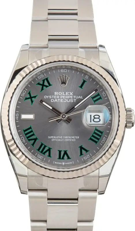 Cheapest Rolex Datejust 36 Wimbledon 126234 Clean Factory Super Clone