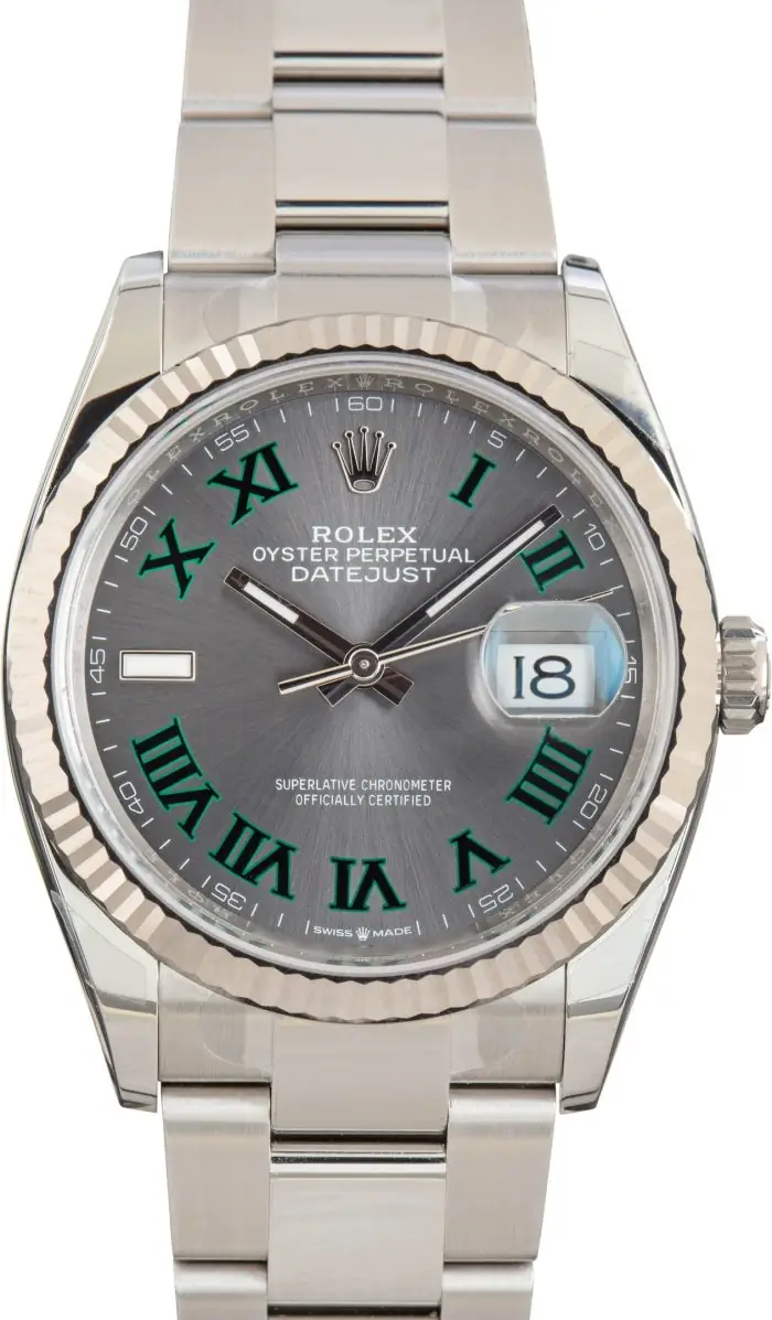 Cheapest Rolex Datejust 36 Wimbledon 126234 Clean Factory Super Clone - Image 2