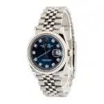 Cheapest Rolex Datejust 36 Blue Diamond Dial Stainless Steel - Image 3