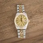 Cheapest Preowned Rolex Datejust 36 16013 Champagne Dial - Image 5