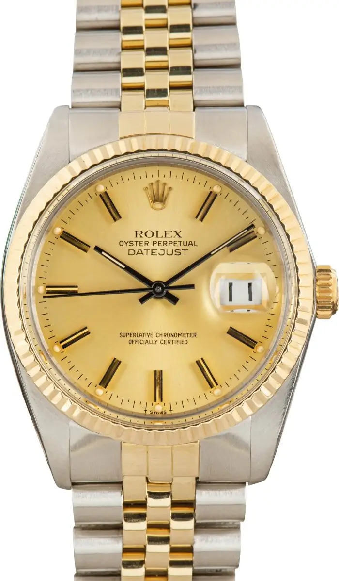 Clean Factory Super Clone Rolex Datejust 36 Ref 16013 Champagne - Image 2