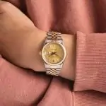 Cheapest Rolex Datejust 36 16013 Champagne Dial Vintage - Image 5