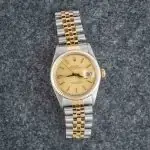 Cheapest Rolex Datejust 36 16013 Champagne Index Dial Watch - Image 5
