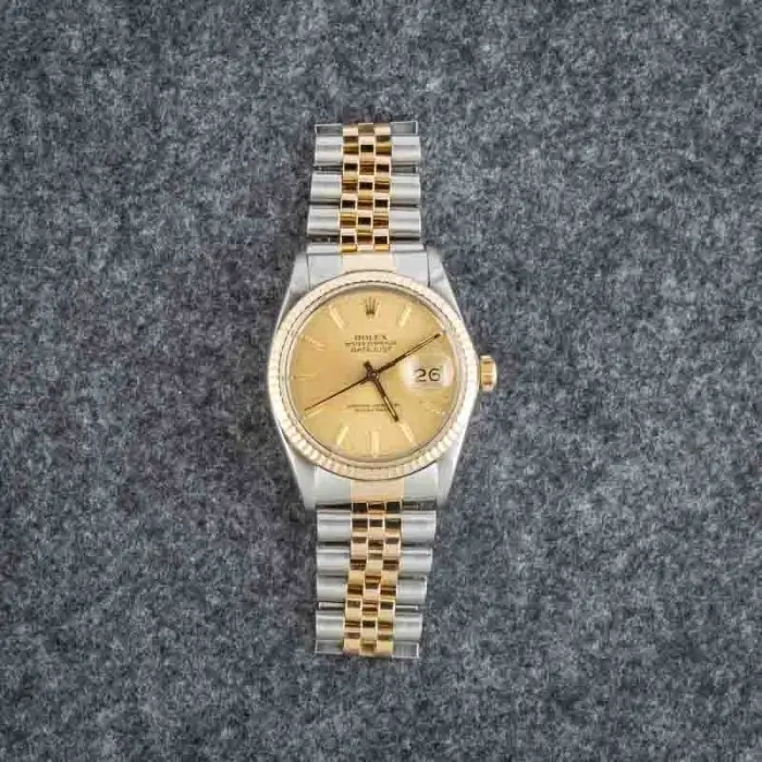 Cheapest Rolex Datejust 36 16013 Champagne Dial Vintage - Image 6