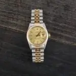 Cheapest Rolex Datejust 16013 Champagne 36mm Two-Tone - Image 6