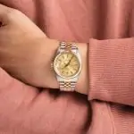 Cheapest Rolex Datejust 16013 Champagne 36mm Two-Tone - Image 5