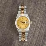 Cheapest Rolex Datejust 36 Champagne Dial Steel Gold 16013 - Image 6