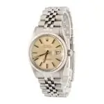 Cheapest Rolex Datejust 16014 Silver Dial 36mm Vintage Watch - Image 3
