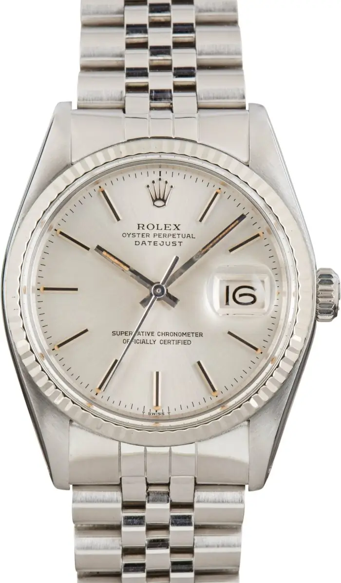 Cheapest Rolex Datejust 16014 Silver Dial 36mm Vintage - Image 2