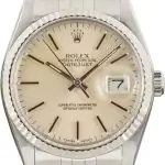 Cheapest Rolex Datejust 16014 Silver Dial 36mm Vintage Watch