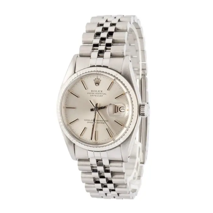 Cheapest Rolex Datejust 16014 Silver Dial 36mm Vintage - Image 3