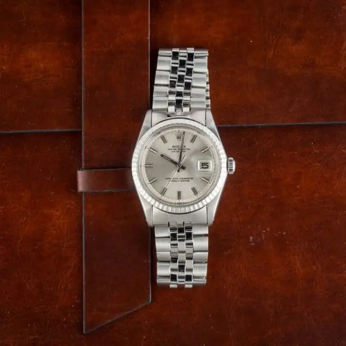 Cheapest Rolex Datejust 1603 Silver Dial 36mm Vintage - Image 6