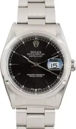 Cheapest Rolex Datejust 16200 Black Dial 36MM Super Clone