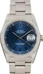 Cheapest Rolex Datejust 36 16200 Blue Index Dial Super Clone