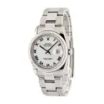 Clean Factory Supreme Rolex Datejust 36 16200 White Roman Dial - Image 3