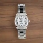 Clean Factory Supreme Rolex Datejust 36 16200 White Roman Dial - Image 6