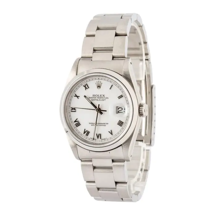 Cheapest Rolex Datejust 36 Steel 16200 White Roman Dial - Image 3
