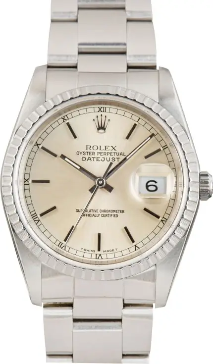 Cheapest Rolex Datejust 36 16220 Silver Dial Supreme Clone