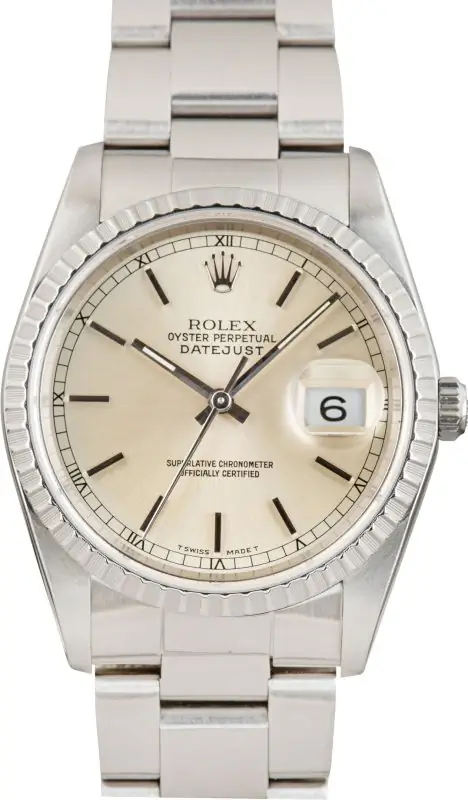 Cheapest Rolex Datejust 36 16220 Silver Dial Supreme Clone
